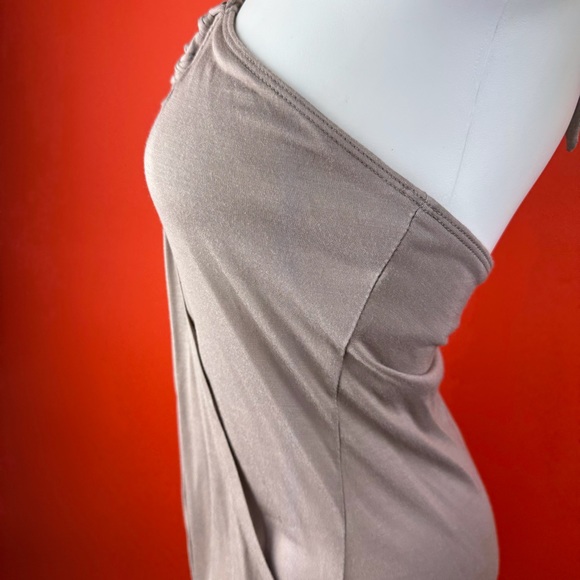 Guess taupe brown halter top women’s blouse summer spring - Picture 5 of 7